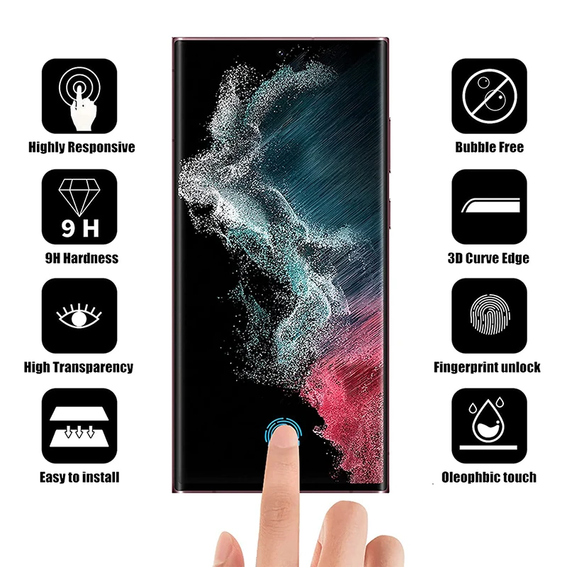 OPPO Find X7 Ultra X5 X3 X6 Pro용 강화 유리, N N2 X2 스크린 보호대, Reno 9 pro 10 Plus 4 5 6 11 Pro 보호 필름