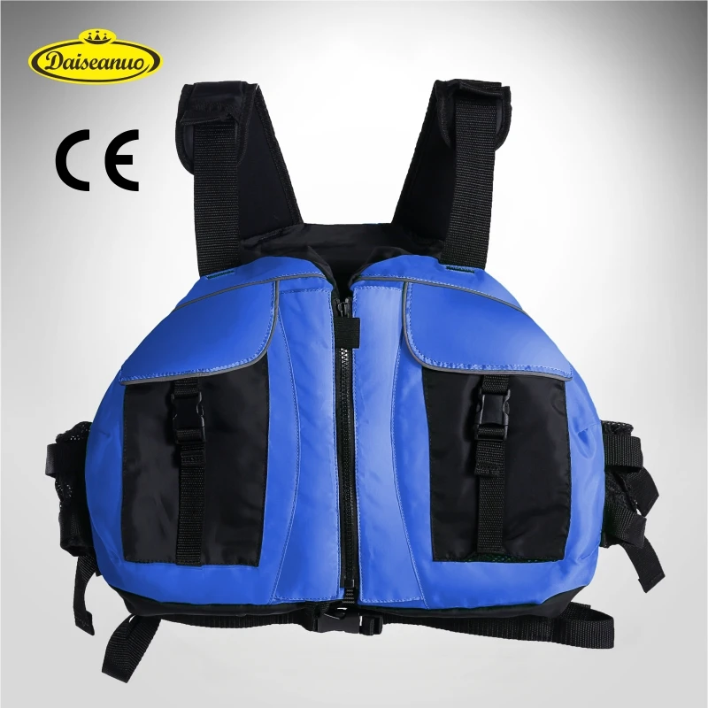 Life Jacket Vest Kayaking Buoyancy Aid Safe Buckle Life Jackets for Adult Quick Delivery 140 lbs Free Size