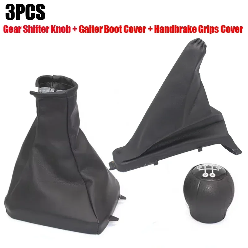 Manual 5-Speed Gear Shift Lever with Gaiter Boot Cover