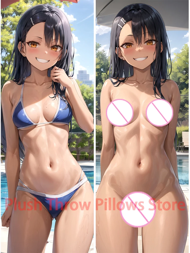 

Dakimakura anime Hayase Nagatoro Double-sided Print Life-size body pillows cover Adult pillowcase