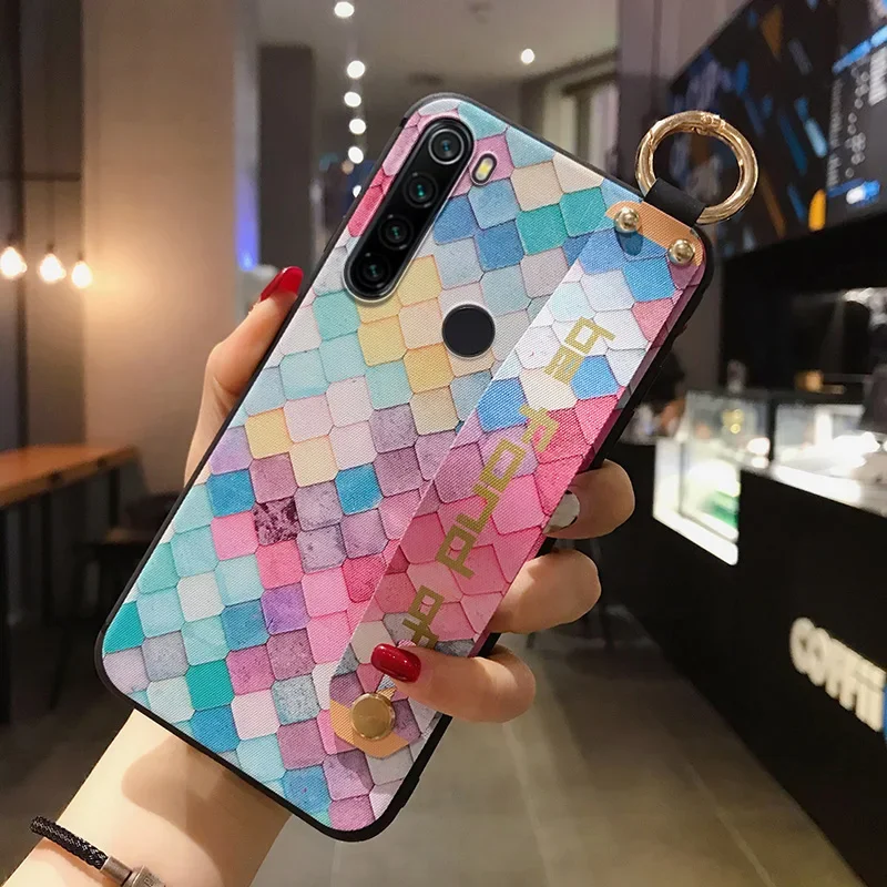 SoCouple Soft Silicone Wrist Strap Case with Phone Holder