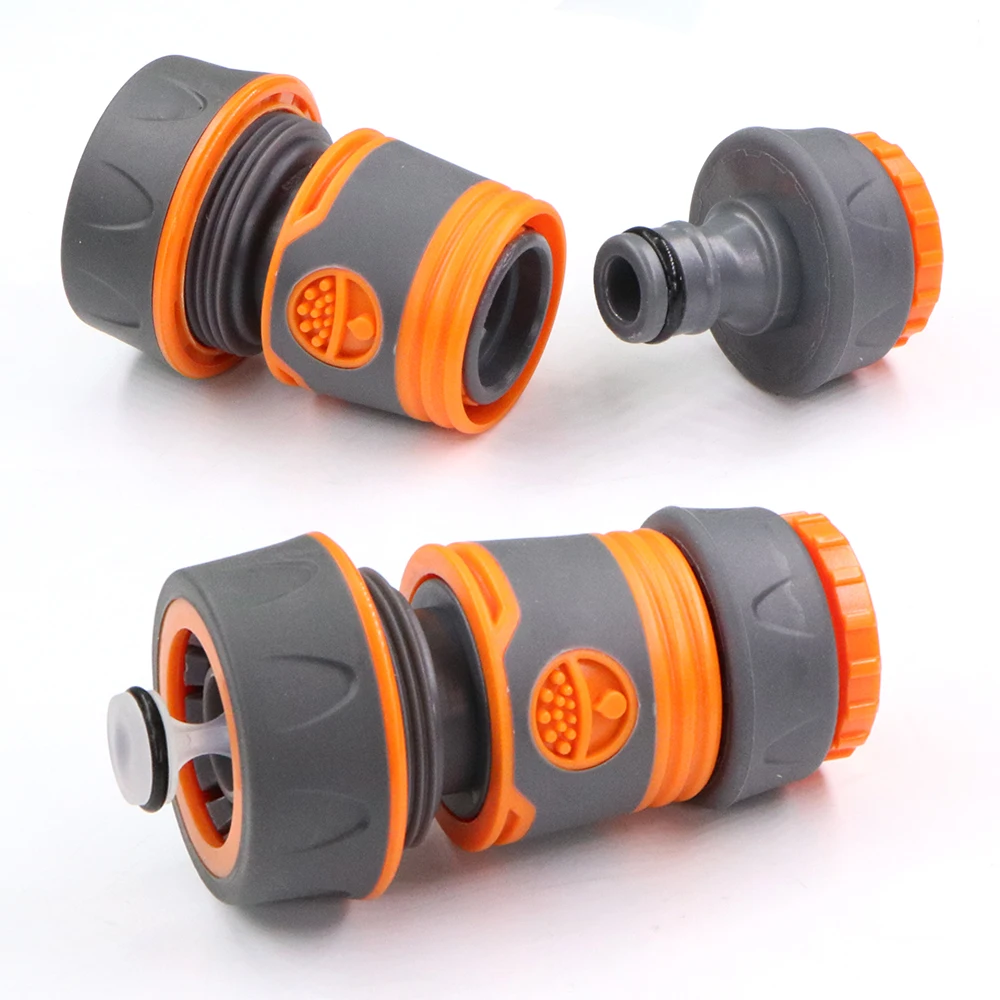 8 Pezzi Raccordi Per Rubinetto Da Giardino 2 In 1 – Adattatori Universali 1/2 E 3/4 Pollici In ABS - 4