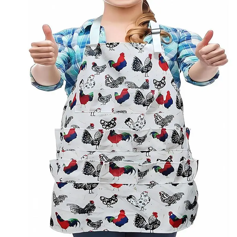 

Aprons For Adults Chicken Egg Pocket Apron Egg Gathering Collecting Aprons Deep Pockets Egg Holding Aprons For Chicken Eggs