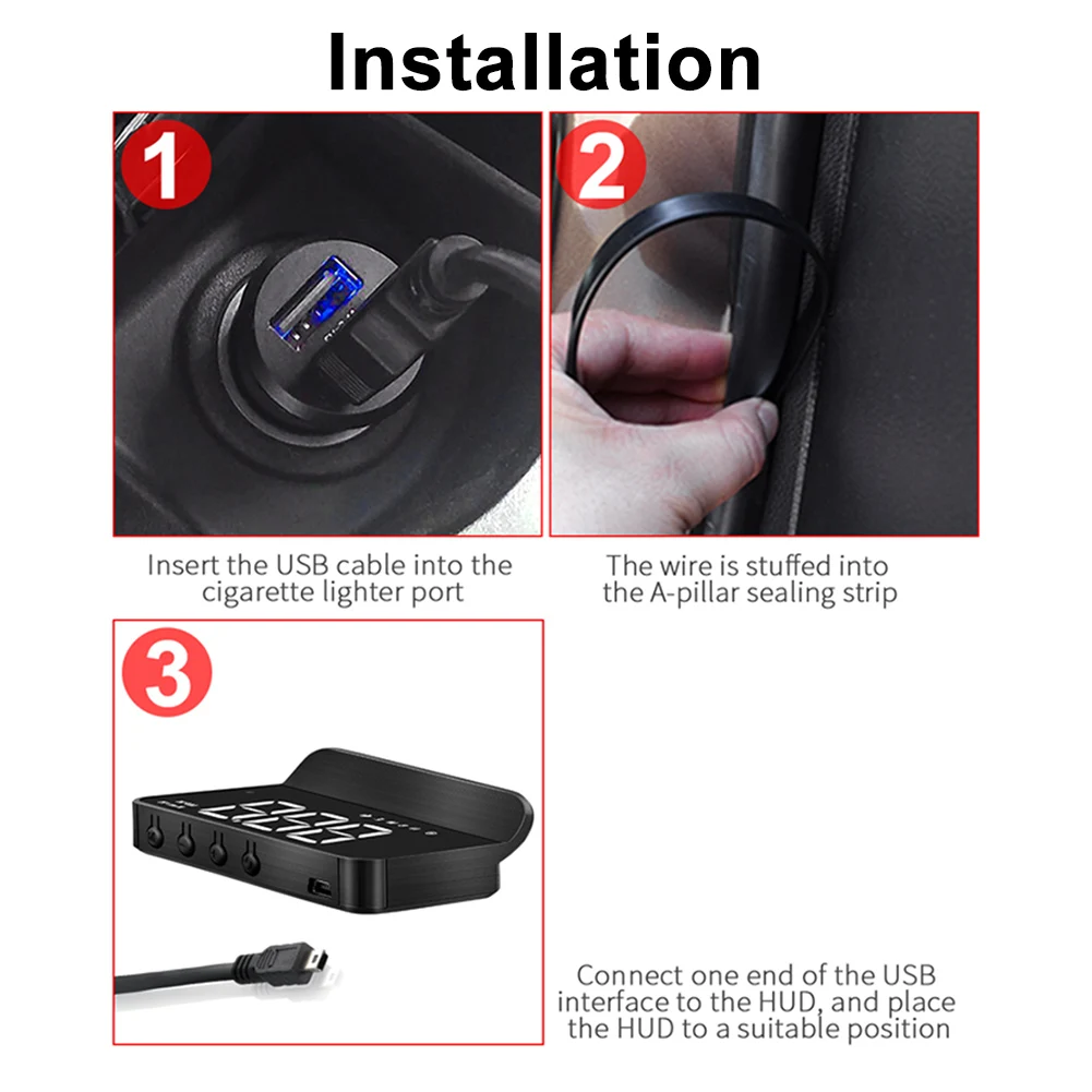 M1 ڵ  GPS ӵ   ÷ MPH/KM  Ƿ  ˶, ȭƮ/׸ LCD