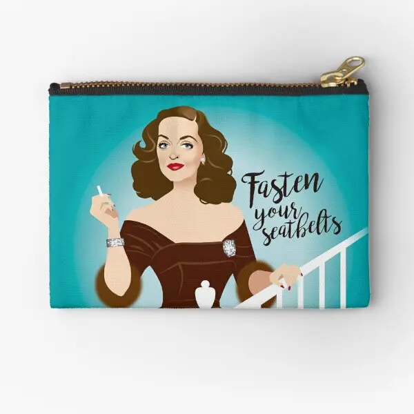 

Fasten Your Seatbelts Zipper Pouches Small Underwear Men Money Cosmetic Storage Key Bag Wallet Pure Women Pocket Panties Coin