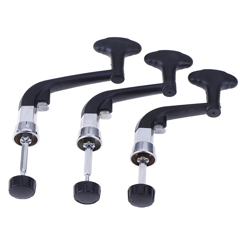 1PCS Fishing Reel Arm Metal Spinning Reel Handle Grip Fishing Replace Folding Rocker Arm Crank Handle Replacement Random