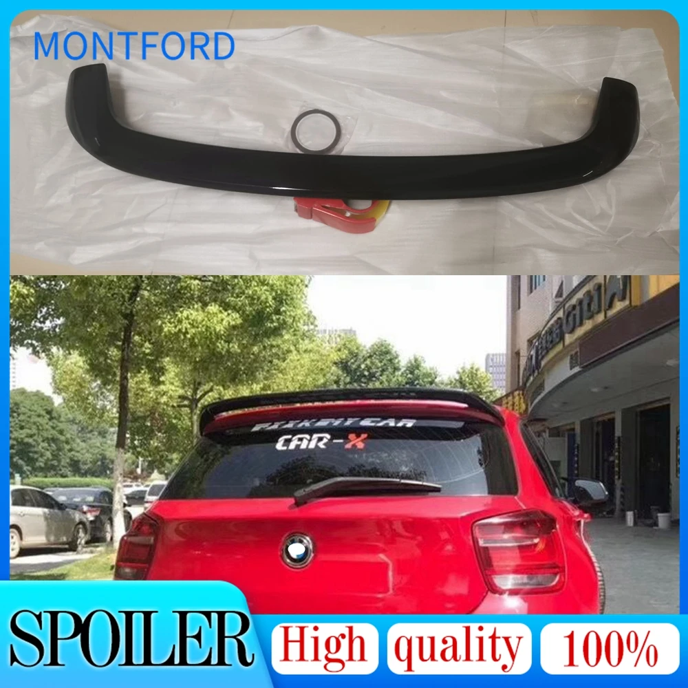 

For BMW F20 F21 Spoiler 2012 - 2020 1 Series 116i 120i 118i Car ABS Plastic Gloss Black Color Rear Trunk Boot Wing Spoiler