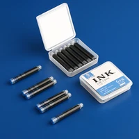 Majohn High Quality 6pcs Fountain Pen Ink Refill Cartridges 3.2mm Caliber Office Supplies School Student Stationery 1