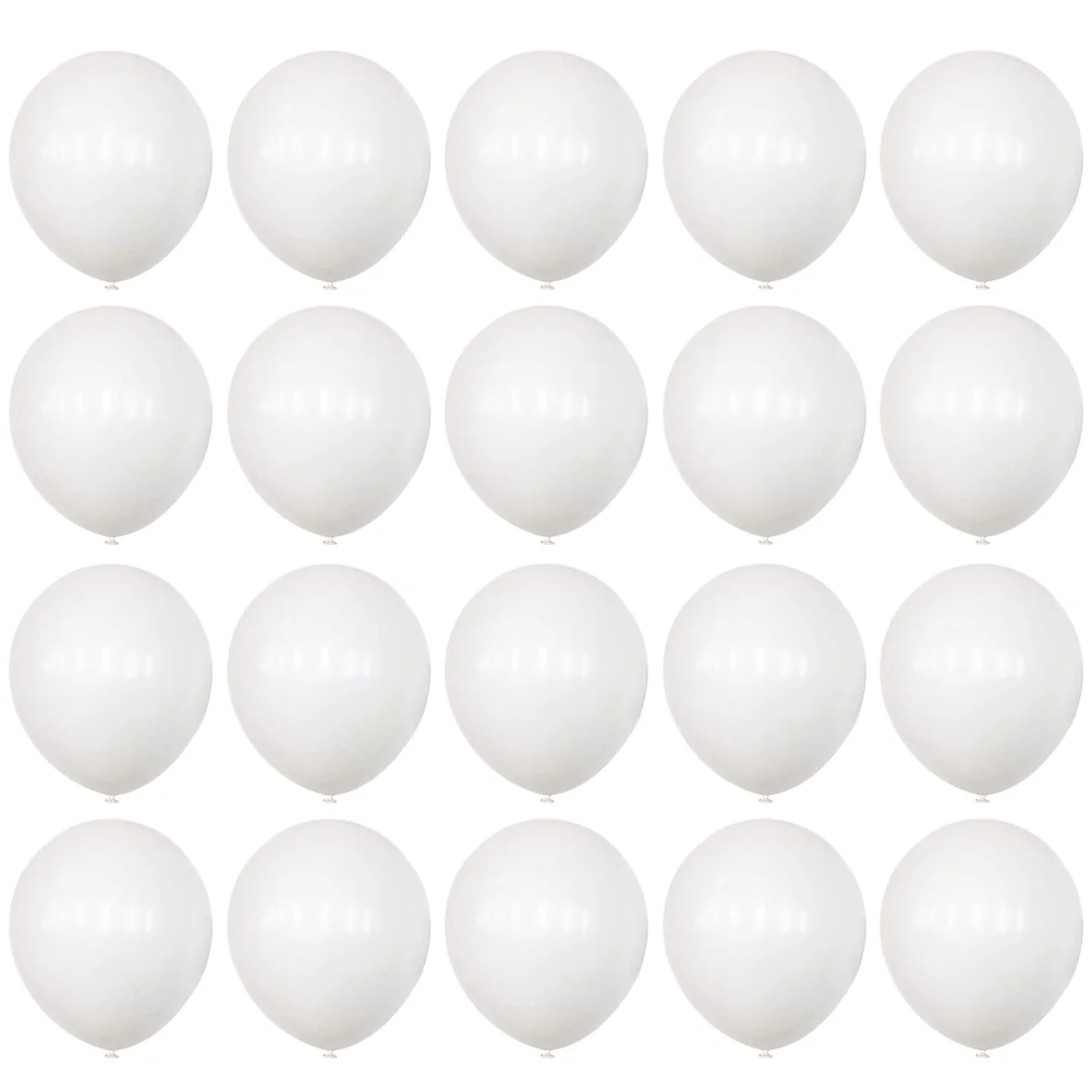 

Round White Balloon Valentines Day Balloons Decorate 12 Inch Wedding Decorations