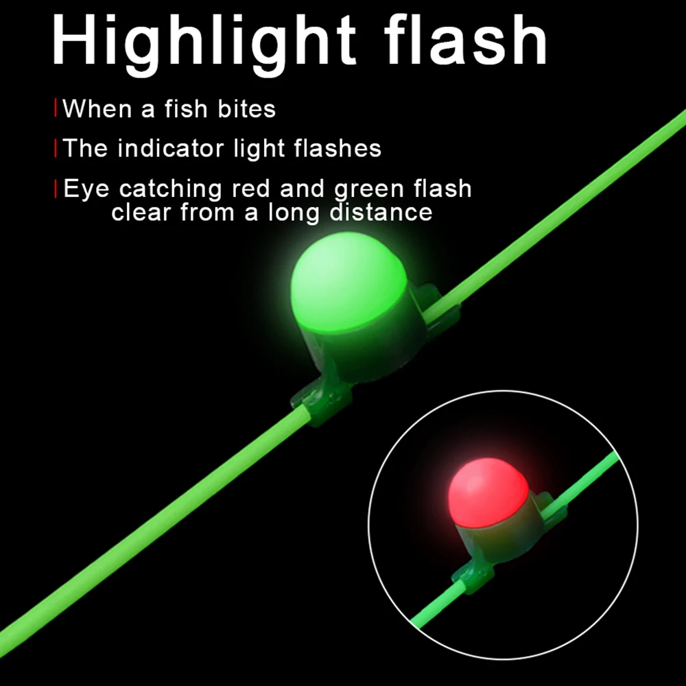 Description Picture 3 of itemLED Night Fishing Alarm Light Fishing Bite Accessories LED Light Smart Reminder Bite Alarm Night Indicator Fishing Tool