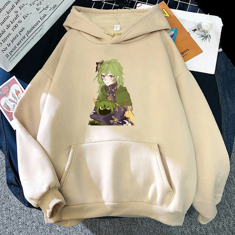 

Genshin Impact Game Collei Print Hoodie Cartoon Kawaii Graphic Sweatshirts Men/Women Clothes Autumn Fleece Long Sleeve Hoodies