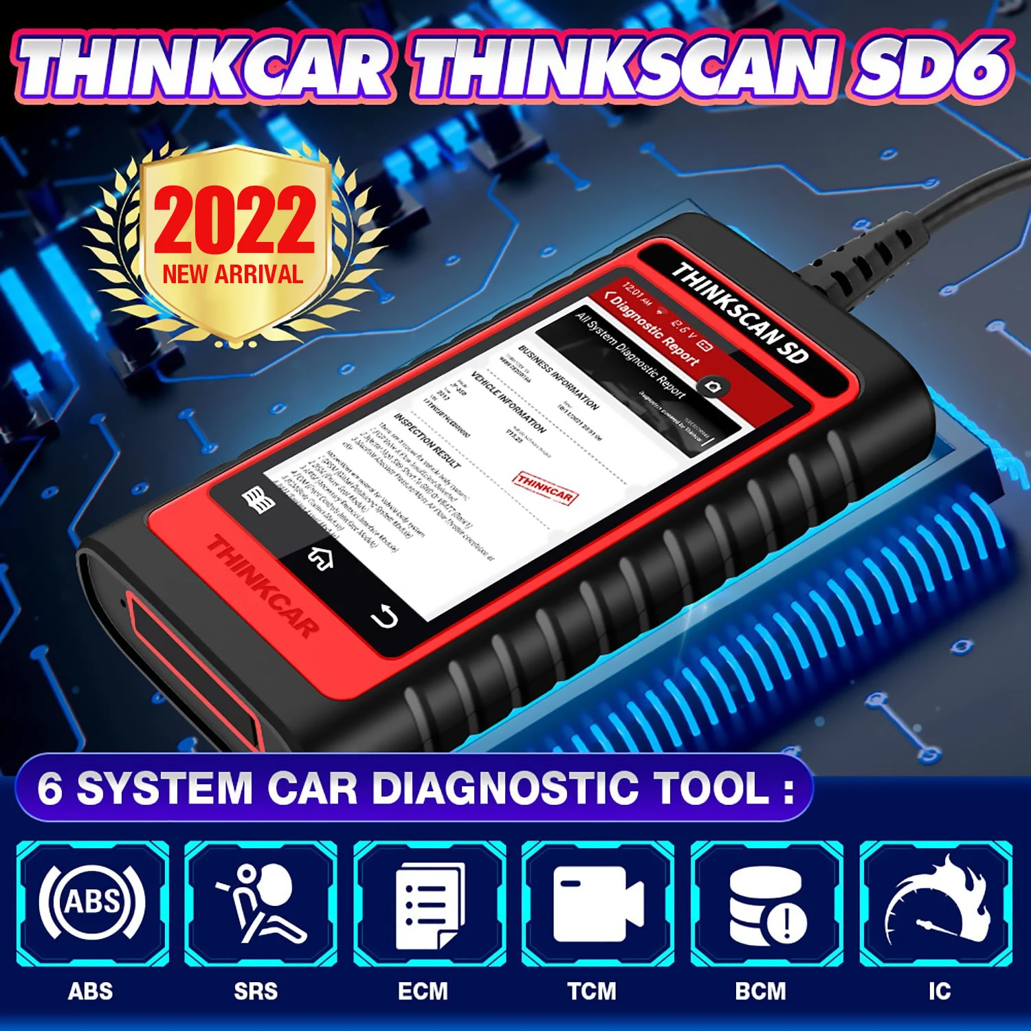 Thinkscan Sd6 Abs Srs Ecm Tcm m Ic Obd2 Scanner Af Reset 28 Reset Function Car Scan Tool Code Reader Auto Diagnostic Tool Diagnostic Tools Aliexpress