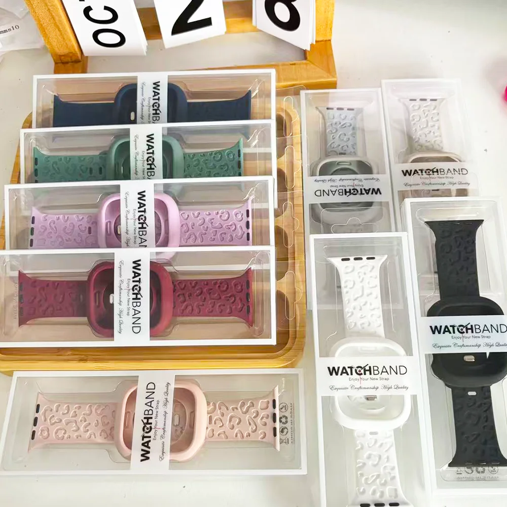 Luxury TPU Silicone Watch Case & Strap with Bumper Protector