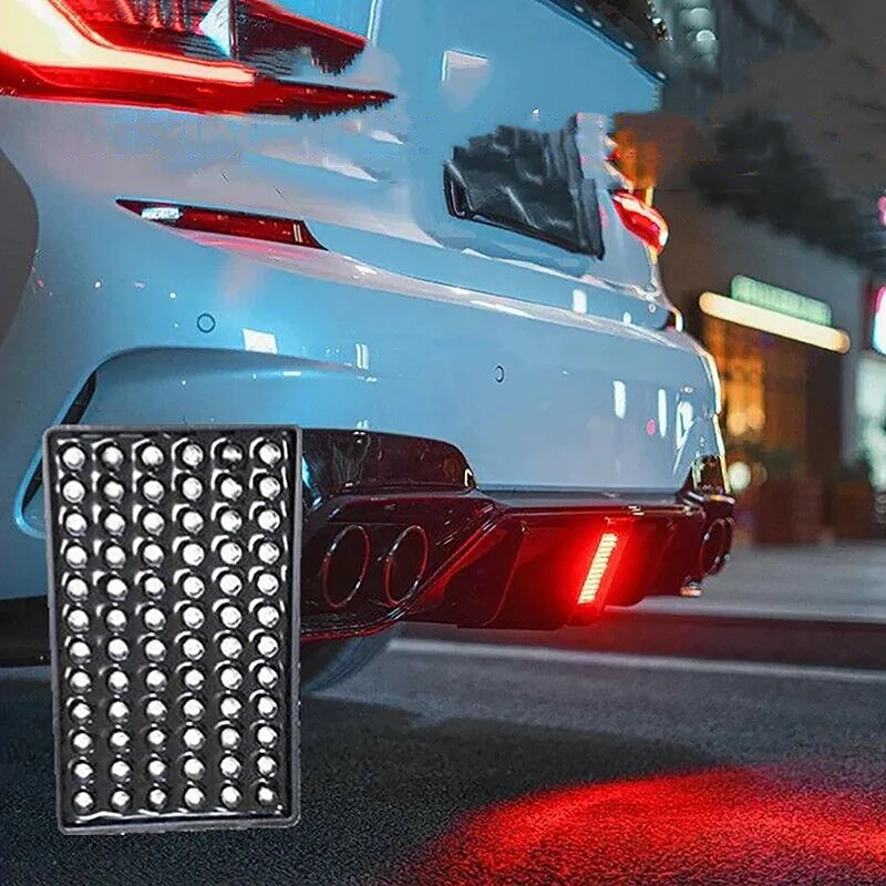 72 LED Brake Light For Accessories F1 Pilot Light LED Brake Lights Rear Bumper Pilot Lamp For BMW For Benz For VW Universal Cars