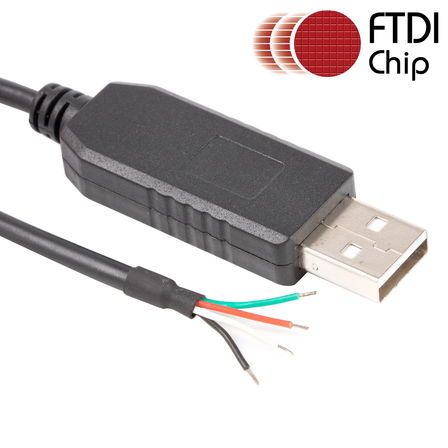USB Serial Cable RS232 Converter Wire End WE 4 Pins FTDI 4P Adapter 1.8M