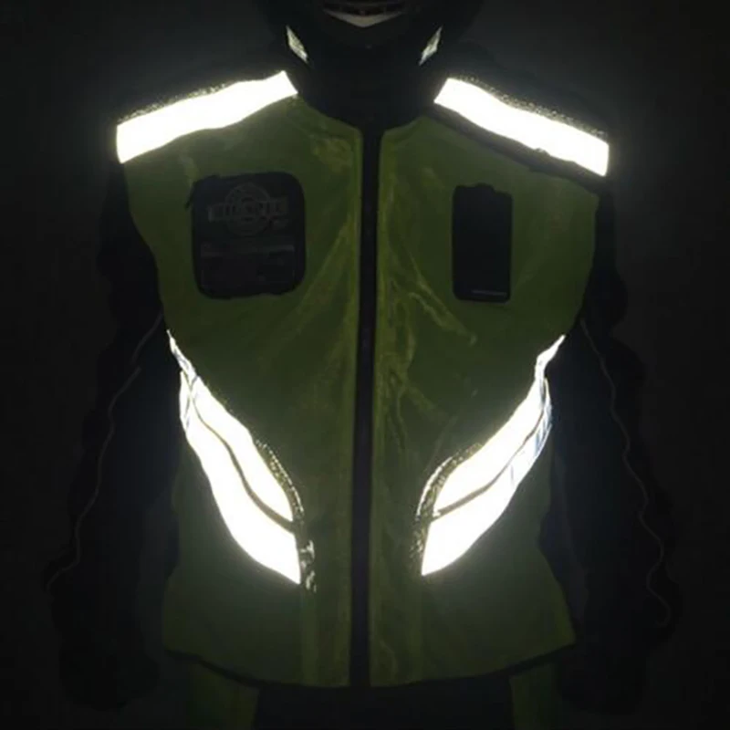 Motorcycle Reflective Jacket men woman motorcycle jackets Visible Reflective Warning Cloth Vest JK22 Safety Clothing motorcycle jacket motorcycle clothing