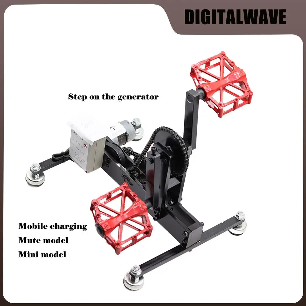 

Foot pedal generator Foot pedal fitness Hand crank generator