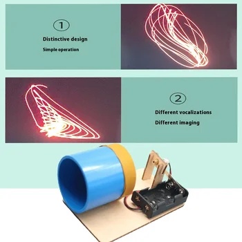 DIY Acoustic Imaging Device Fun Science Experiment Technology Small Production Hand Assembled Models Teaching Experiment Props 4