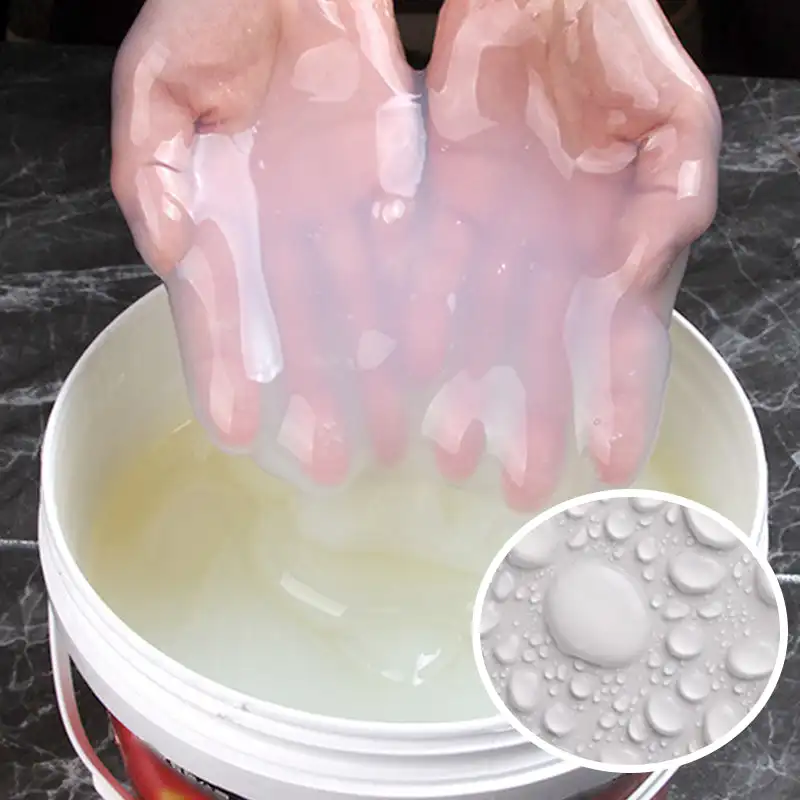 Agente Sigillante Per Rivestimento Impermeabile Trasparente Da 300G Con Pennello, Sigillante Liquido Per Fondotinta In Calcestruzzo E Seminterrato