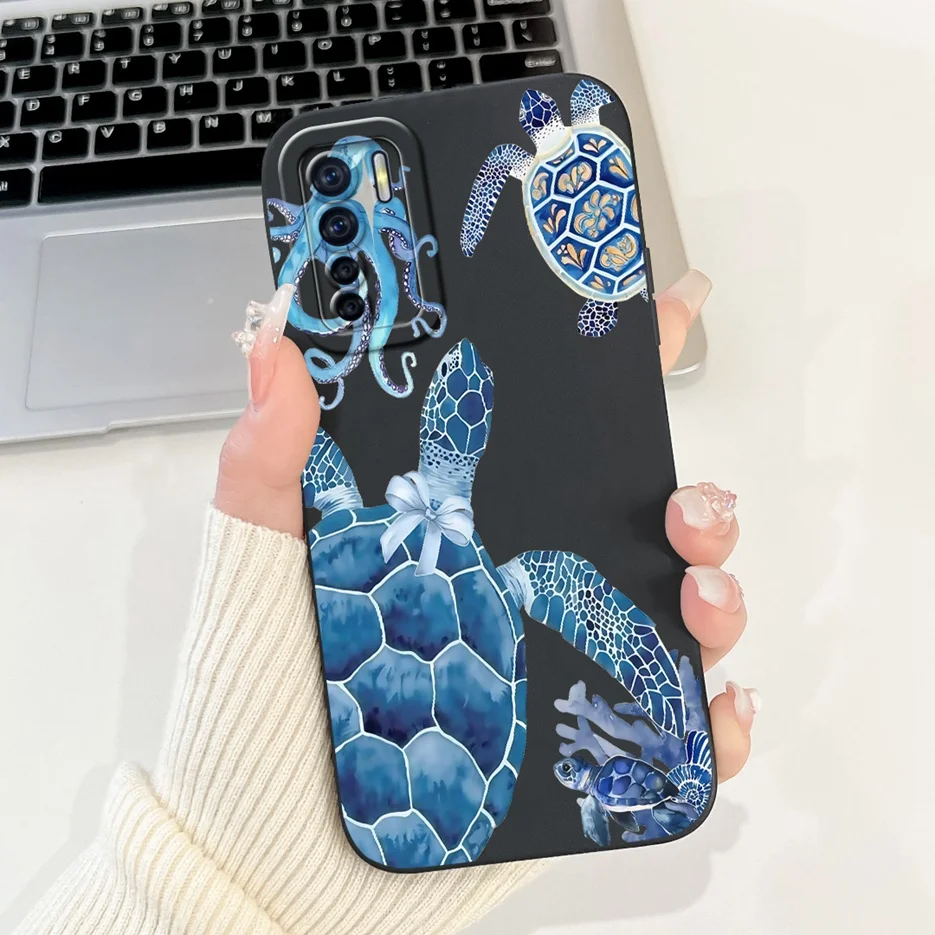 Luxury Candy Painted Soft TPU Phone Case - Premium Cover