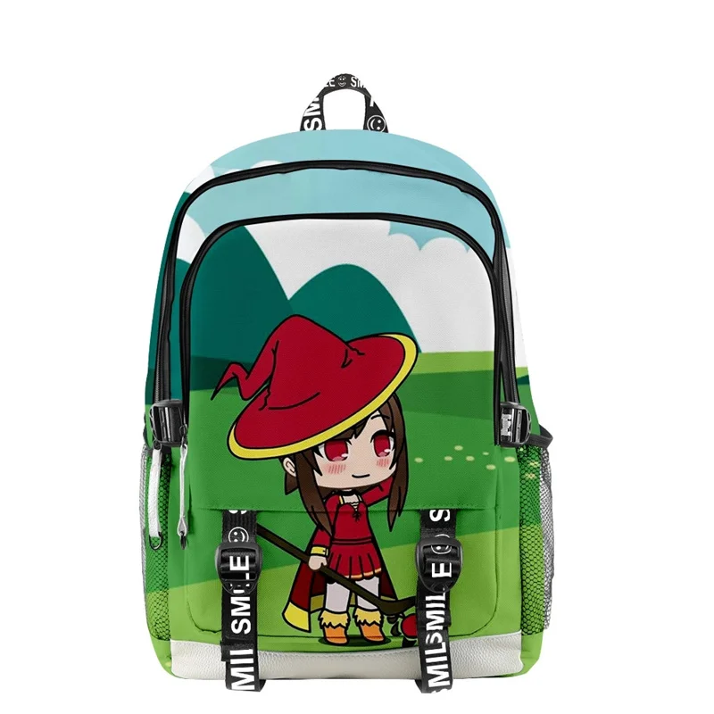 

Gacha Life 3d Print Cartoon Anime Boys Girls Backpack Primary Middle School Students Oxford Waterproof Schoolbag Travel Backpack