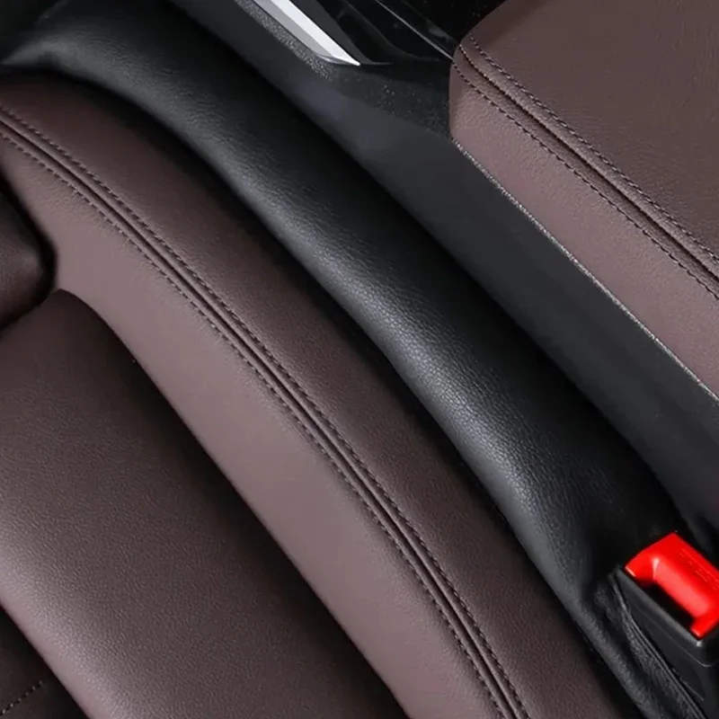 Soft Leather Seat Cover Leak Plug Spacer Interior Decorative Accessory for Car Seat Cushion Protection