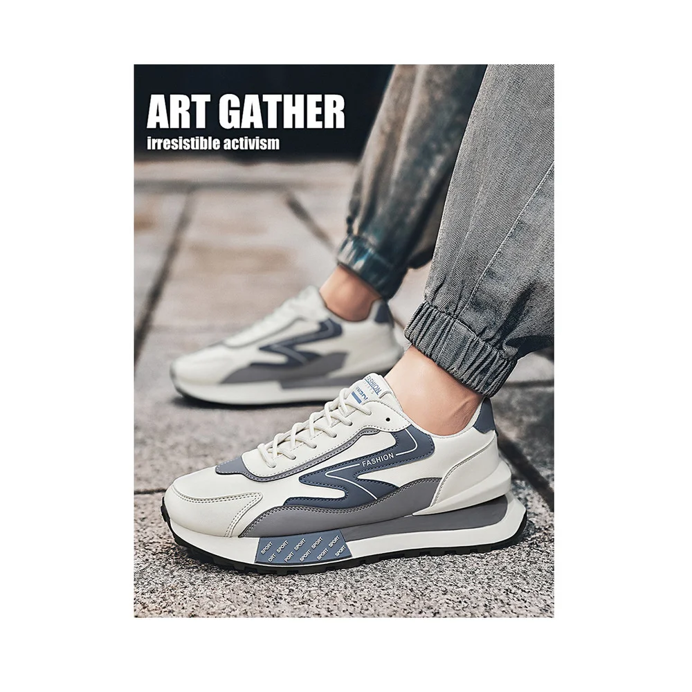 Turnschuhe Low Jogging Walking Schuhe Braun Camouflage Weiß Grau Blau Bohnen Milch Licht Kamel Weiß Gras Meer Salz Männer Laufschuhe_voghion.com