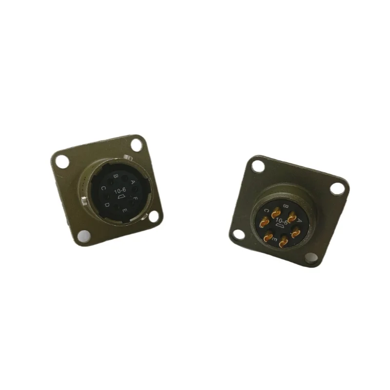 Conector Impermeável da Tomada da Aviação Núcleo de Pinos Pt06e106s p Sênior Pt02e-10-6p s pt 26482 Mil Pt06e 10-6s 10-6s 10-6 p - Imagem 5