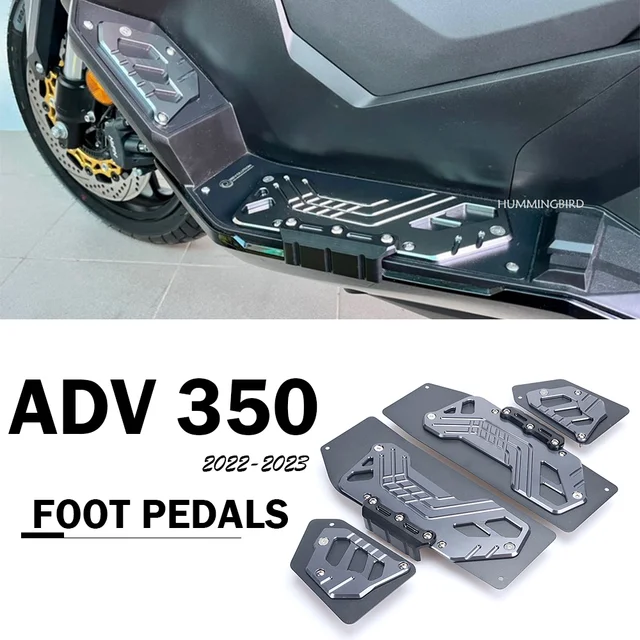 Accesorios de motocicleta Reposapiés de aluminio para Honda ADV350 ADV 350  ADV-350 adv 350 2022 2023