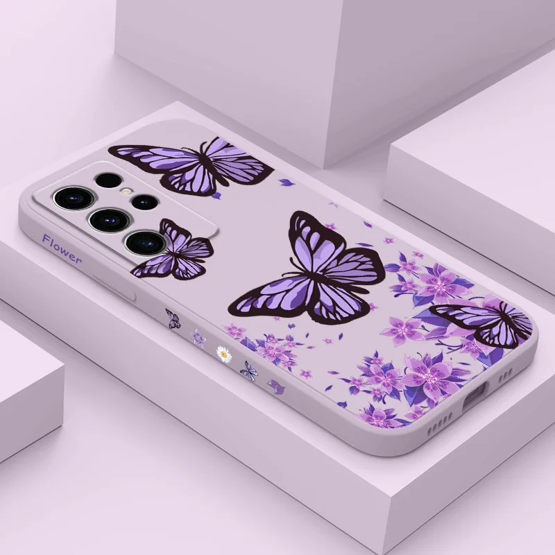 Dreamy Butterfly Silicone Phone Case Cover