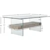 Safavieh Home Kayley Grey Oak and Glass Coffee Table 3