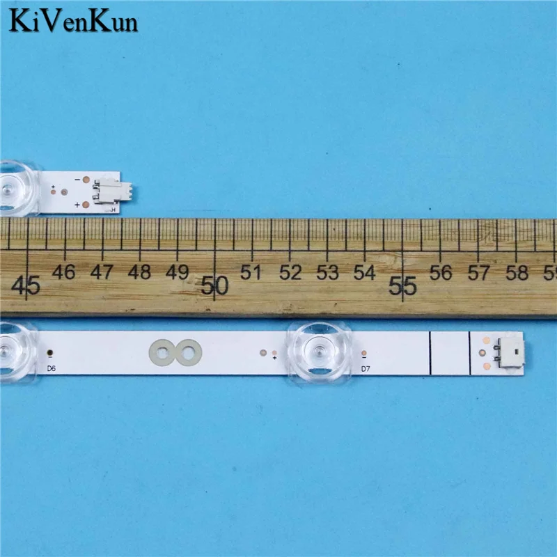 LED Streifen Set Für Hisense 55A6GTUK 55E7HQ 55A6H 55R6070G 55A6EG – Ersatz Mit SVH550FA1, HD550Y1U62-T0L6