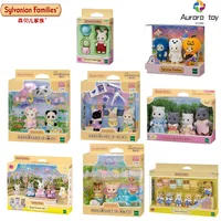 Sylvanian Families Anime Figure Good Friend Action Figures Girl Figurine Kawaii Model Pendant Cute Birthday Gift For Kids Toys 1