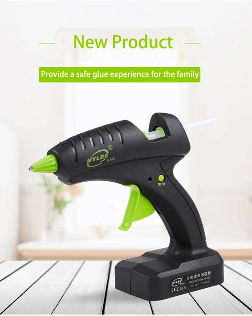 nyleo cordless glue gun 8-10w wireless