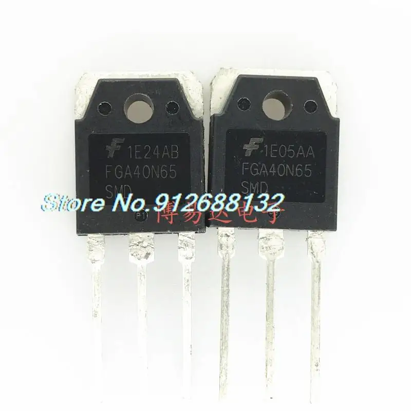 

FGA40N65SMD MOS 40A/650V TO-3P New IC Chip