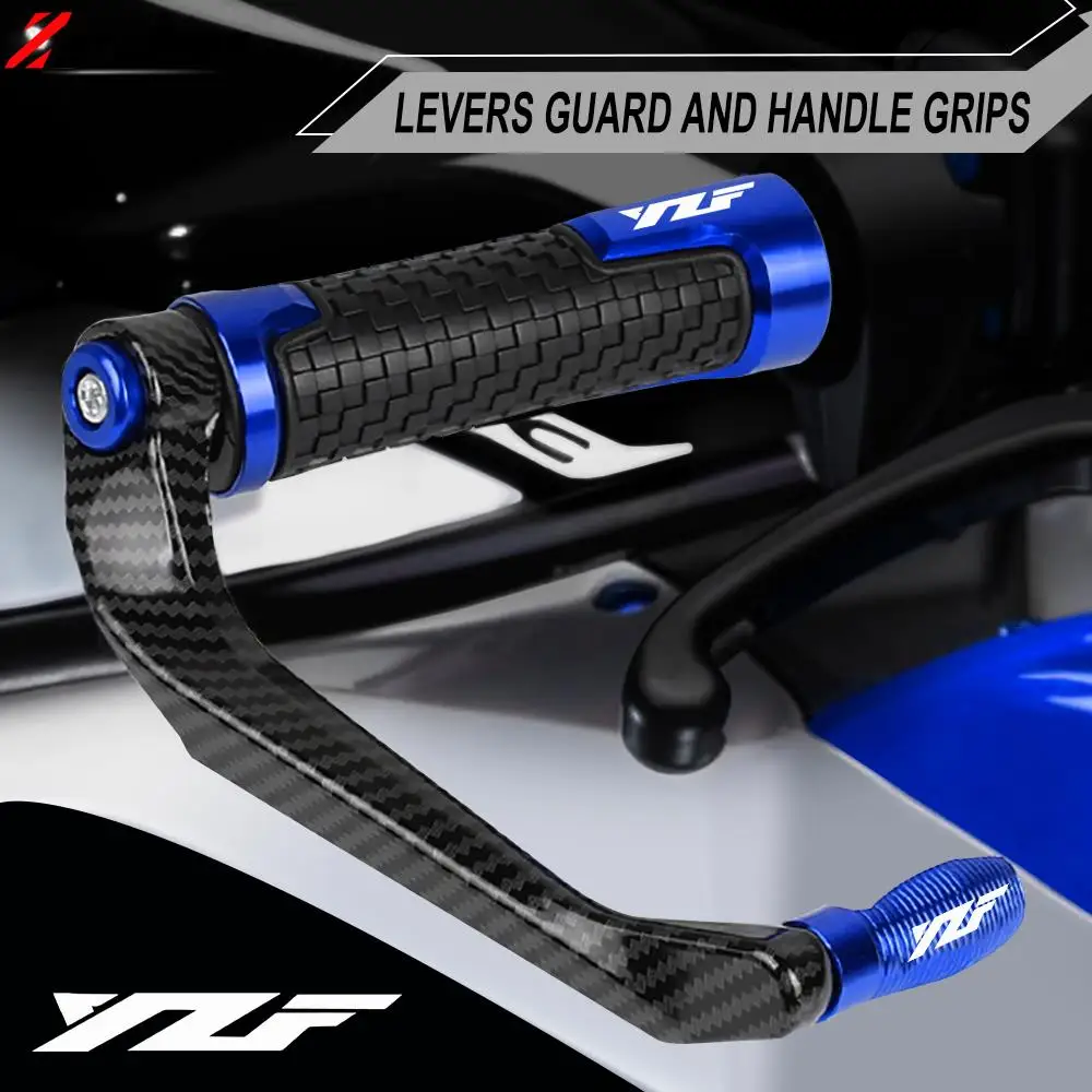 

Motorcycle Handlebar Grips Brake Clutch Levers Handle Bar Guard Protector For Yamaha YZF R1 R3 R6 R125 R25 R6S YZFR1 YZFR3 YZFR6