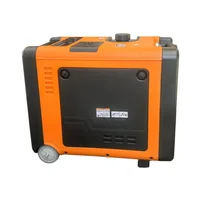 Générateur Inverter à Essence Monocylindre Silencieux et Léger 4 Temps 4000W 5KW 6.5kW 50Hz à Démarrage à Distance Refroidi par Air pour le Camping - Vente Flash 4