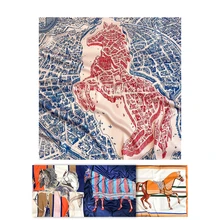 

Manual Rolled Scarf top Satin Scarf 90x90 Satin Square Scarfs bandana 100% Silk Designer Scarf Shawls And Wraps