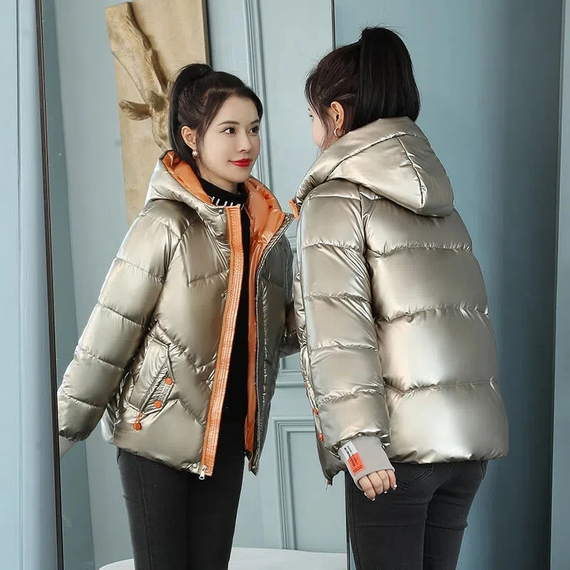 Women Ultra-light keep warm Down Jacket 2022 new Autumn Winter Slim Short Hooded Warm White Duck Down Coat Women's Outerwear