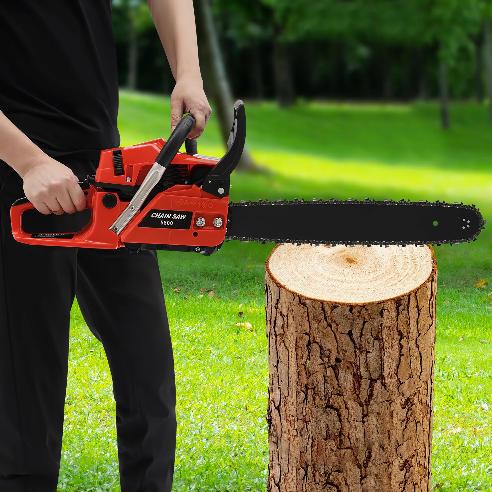 20 Inch Gasoline Powered Chainsaw 5