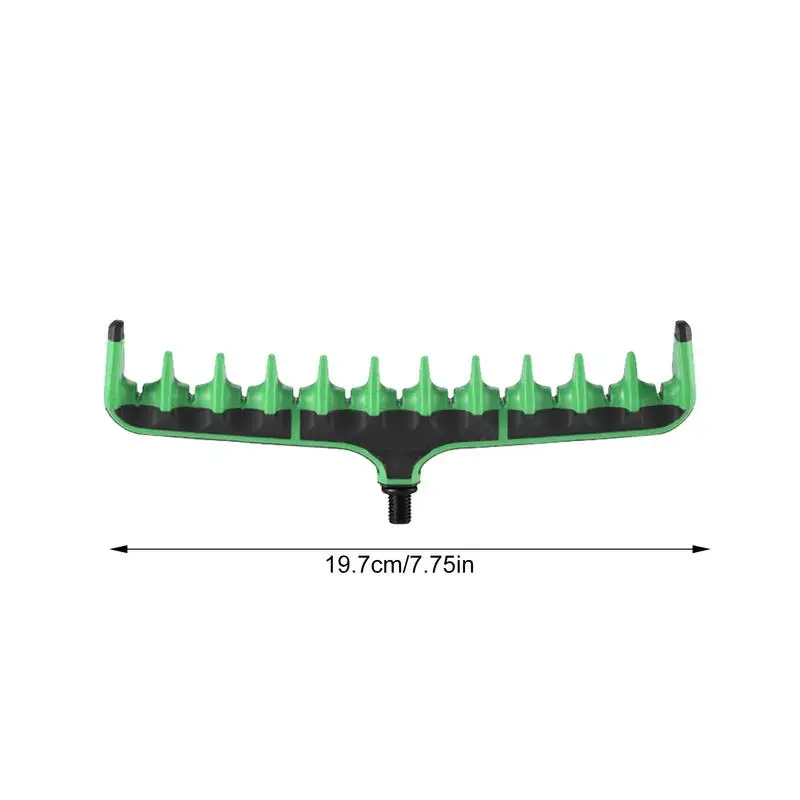 Rod Holders For Fishing Horizontal Rod Storage Rack Screw-In Tripod Tackle Accessories Carp Equipment Rake Bracket Head Gear