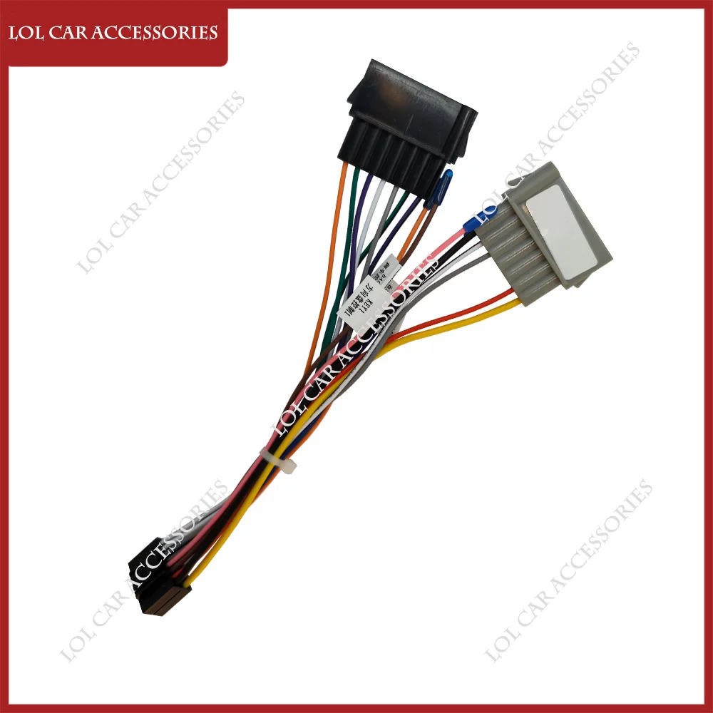 

For Jeep Grand Cherokee 1998-2004 Car Radio Android Stereo Player Frame 16 Pin Power Cable Wiring Harness