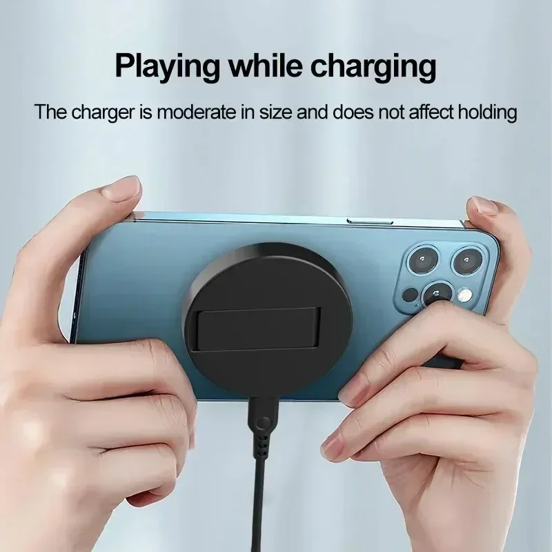 2 in 1 Desktop 30W Magnetic Wireless Charger Phone Holder Magsafe iPhone 16 15 14 13 12 Pro Max X AirPods Fast Charging Dock magnetic wireless charger