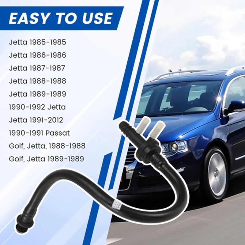 Brake Vacuum Pipe Vacuum Booster Hose for VW Golf Mk2 1.6L 1.8L