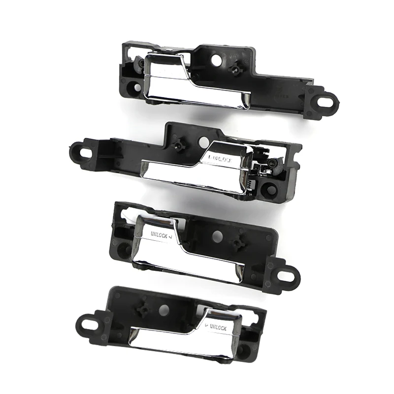 Inside Interior Door Handle Chrome front rear left right for Ford Fusion 2006 2007 2008 2009 2010 2011 for Lincoln MKZ 2