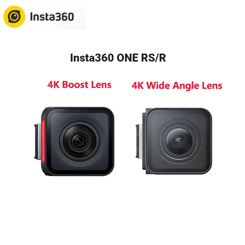 Original insta360 um rs um r 4k boost lente/4k lente grande Original insta360 um rs um r 4k boost lente/4k lente grande