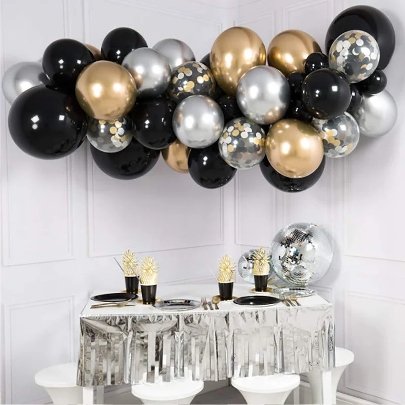

60pcs Party Decoration Balloon Garland Arch Bridge Balloon Chain Set Baby Shower Birthday Party Wedding Anniversary Decoration