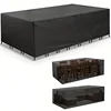 120 Size Outdoor Garden Patio Furniture Cover Dust Cover Outdoor Double Sofa Cover Rectangular Protective Cover 1