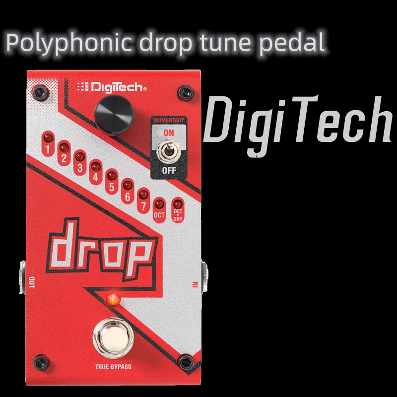 Digitech Drop Polyphonic Drop Tune Pitch-Shifter Pedal - AliExpress