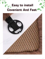 universal winter car seat cushion imitation rabbit fur car seat cover thick plush soft and warm 4